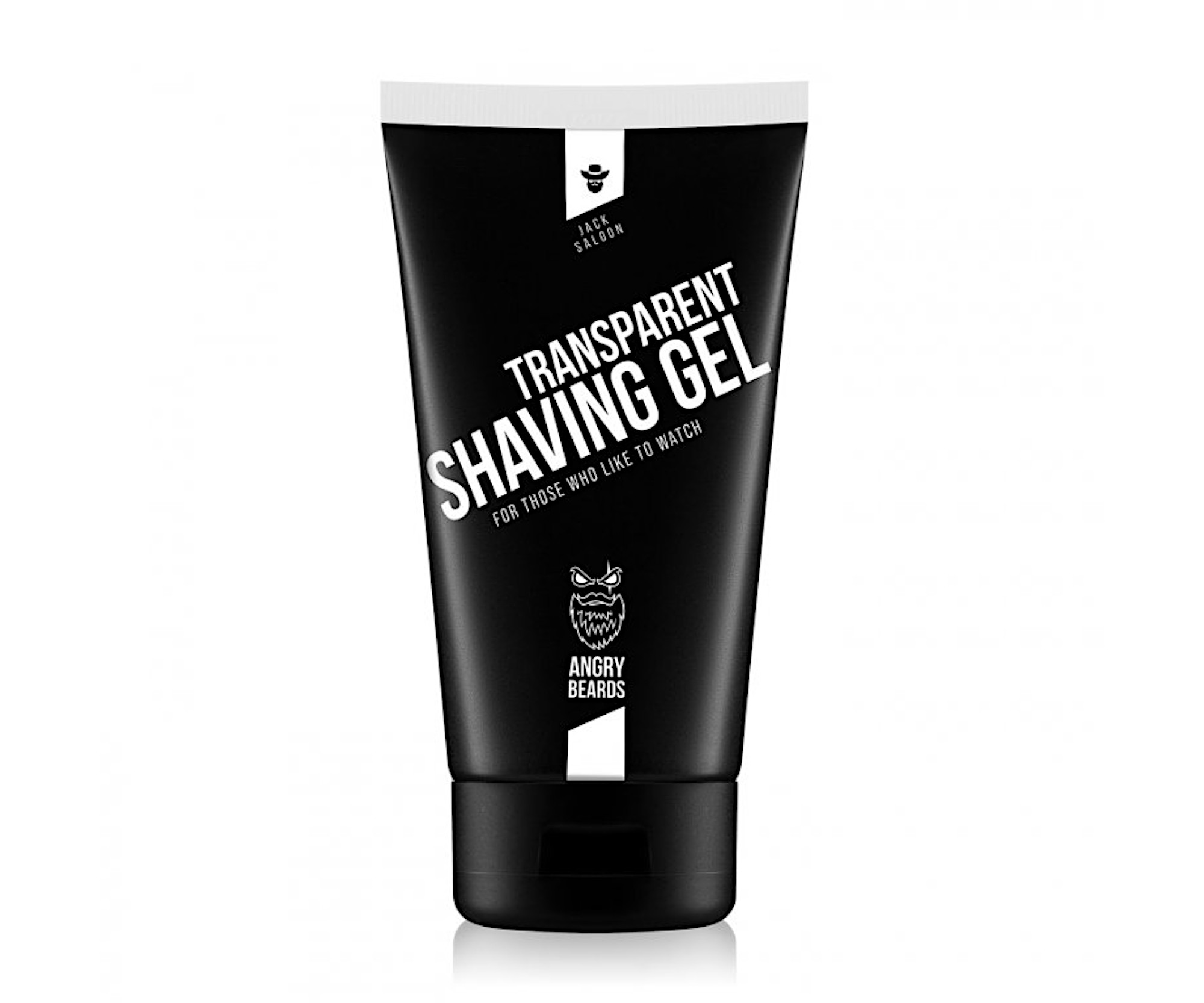 Transparentný gél na holenie Angry Beards Transparent Shaving Gel Jack