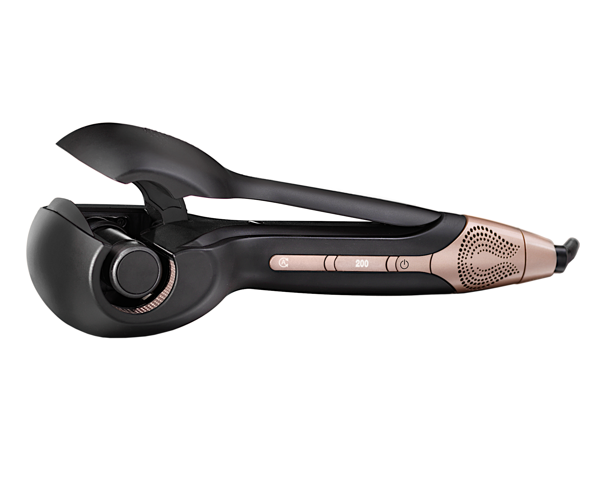 Automatická kulma na vlasy Babyliss Wave Secret Air - čierna, rosegold (C1900E) + darček zadarmo.