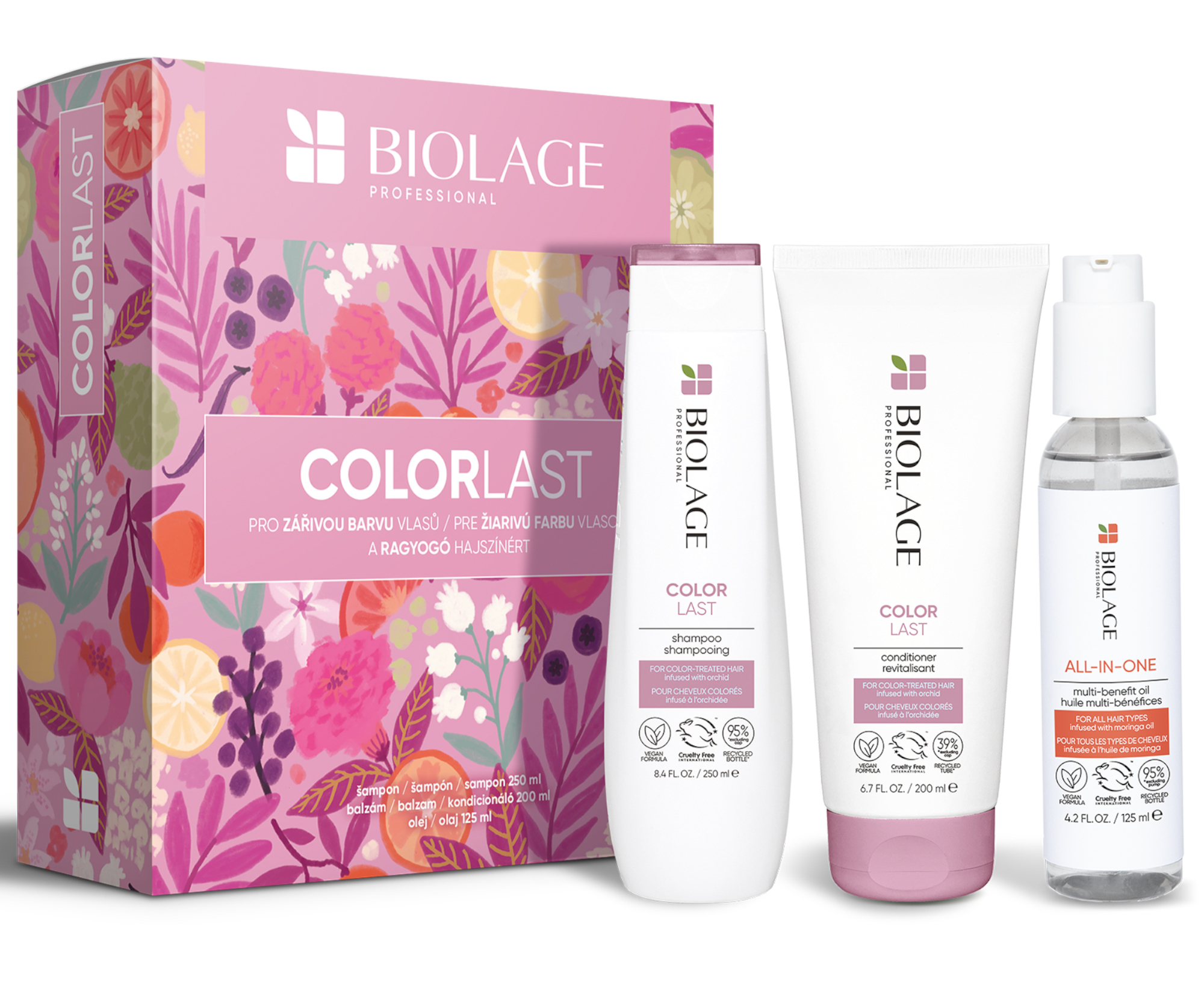 Darčeková sada pre farbené vlasy Biolage ColorLast + darček zadarmo.