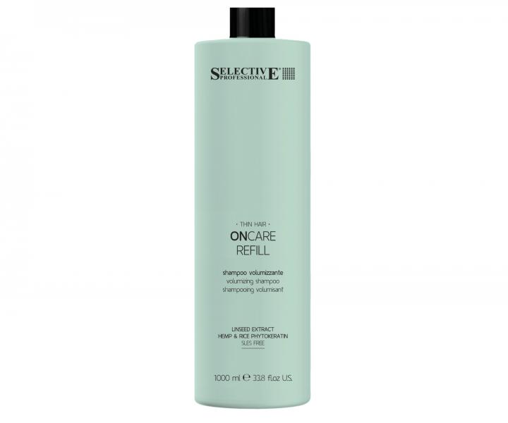 ampn pre objem jemnch a redncich vlasov Selective Professional OnCare Refill Shampoo - 1000 ml