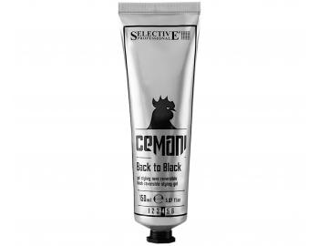 ierny farbiaci gl na vlasy so silnou fixciou Selective Professional Cemani Back to Black - 150 ml