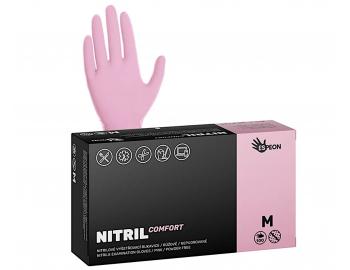Nitrilov rukavice Espeon Nitril Comfort - 100 ks, ruov, vekos M