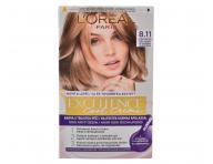 Permanentn farba Loral Excellence Cool Creme 8.11 ultra popolav svetl blond