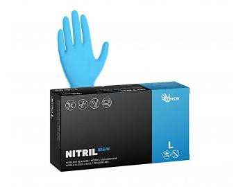 Nitrilov rukavice pre kadernkov Espeon Nitril Ideal 100 ks - modr - L