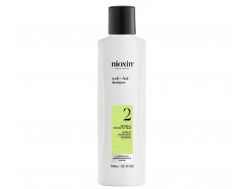 istiaci ampn pre silne rednce prrodn vlasy Nioxin System 2 Scalp + Hair Shampoo - 300 ml