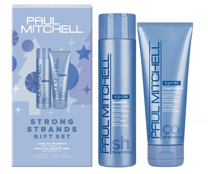 Sada pre chemicky oetren vlasy Paul Mitchell Bond RX Strong Strands Gift Set