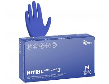 Nitrilov rukavice s hydratciou Espeon Nitril Moistcare 3 - 100 ks, tmavo modr - M