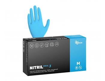 Nitrilov rukavice pre kadernkov Espeon Nitril Ideal 3 - 100 ks - modr - M