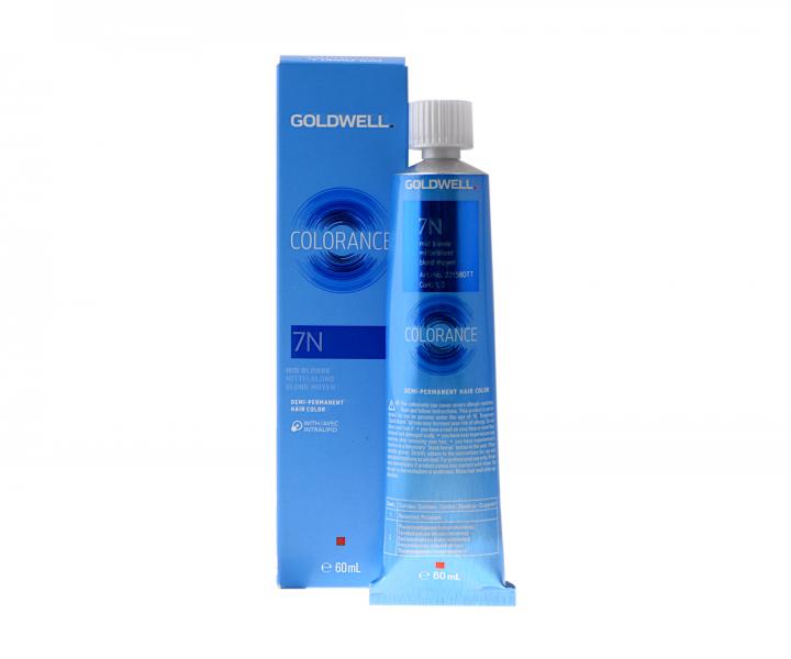 Preliv na vlasy Goldwell Colorance 60 ml - 7N stredn blond