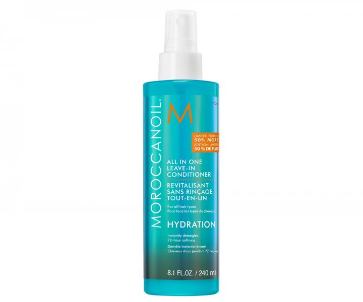 Bezoplachov starostlivos pre vetky typy vlasov Moroccanoil All In One Leave-in - 240 ml