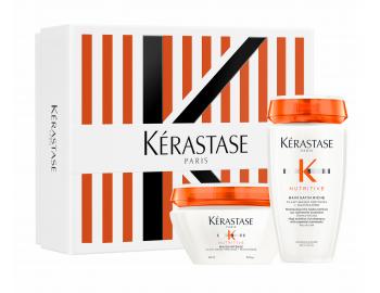 Rad pre such a vemi such vlasy Krastase Nutritive - darekov sada - ampn + maska