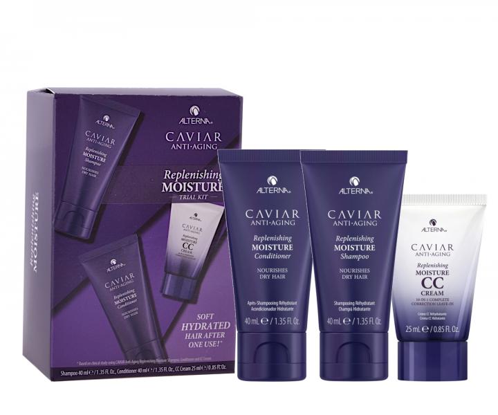 Darekov cestovn sada na hydratciu suchch vlasov Alterna Caviar Replenishing Moisture