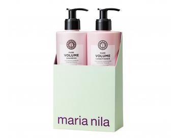 Rad vlasovej kozmetiky pre objem jemnch vlasov Maria Nila Pure Volume - sada - ampn 500 ml + kondicionr 500 ml