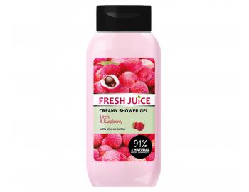 Krmov sprchov gl Fresh Juice Litchi and Raspberry Creamy Shower Gel &#8203;&#8203;- 400 ml
