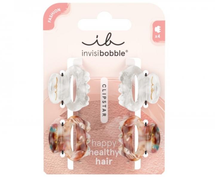 kripce do vlasov Invisibobble Clipstar Bijoux S - 4 ks