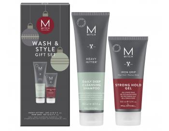 Pnska darekov sada na starostlivos a styling vlasov Paul Mitchell Mitch Wash & Style Gift Set