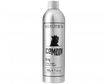 Pnsky ampn pre neutralizciu bielych vlasov Selective Professional Cemani Gray Shampoo - 250 ml