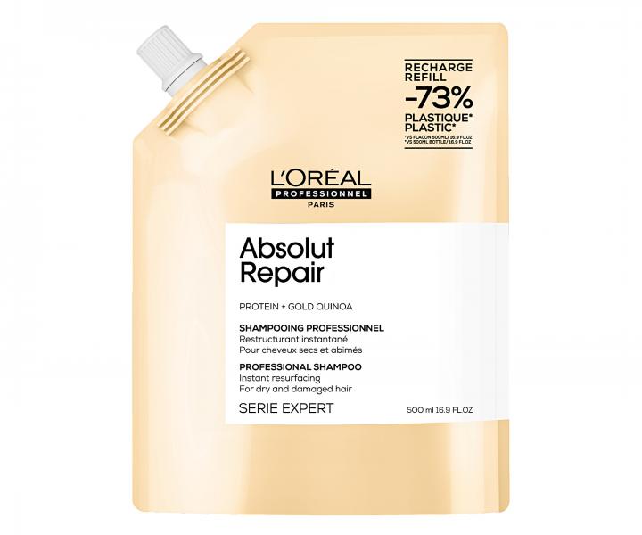 ampn pre such a pokoden vlasy Loral Professionnel Serie Expert Absolut Repair - 500 ml, nhradn npl