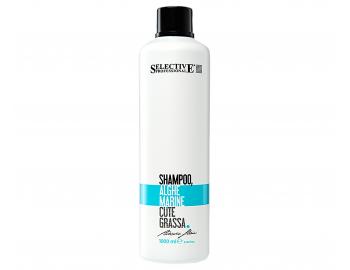 ampn pre mastn pokoku hlavy Selective Professional Artistic Flair Shampoo Alghe Marine - 1000 ml