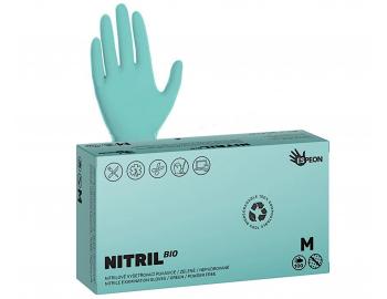 Ekologick nitrilov rukavice Espeon Nitril Bio - 100 ks, zelen - M