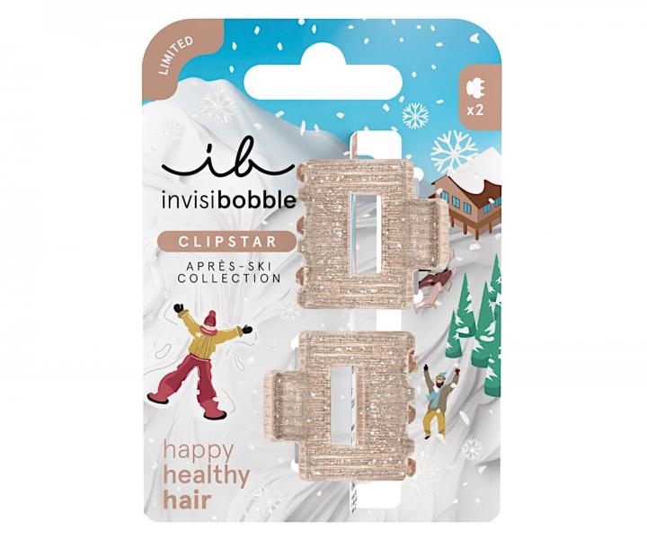 kripce do vlasov Invisibobble Clipstar Aprs-Ski Shimmer - 2 ks