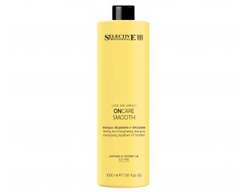 Uhladzujci rad pre nepoddajn vlasy Selective Professional OnCare Smooth - ampn - 1000 ml