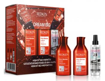 Darekov sada na uhladenie krepatch a nepoddajnch vlasov Redken Frizz Dismiss Dream Big