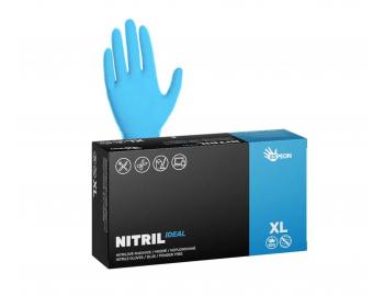 Nitrilov rukavice pre kadernkov Espeon Nitril Ideal 100 ks - modr, vekos XL