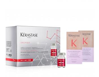 Intenzvna kra proti vypadvaniu vlasov Krastase Specifique Aminexil - 30 x 6 ml