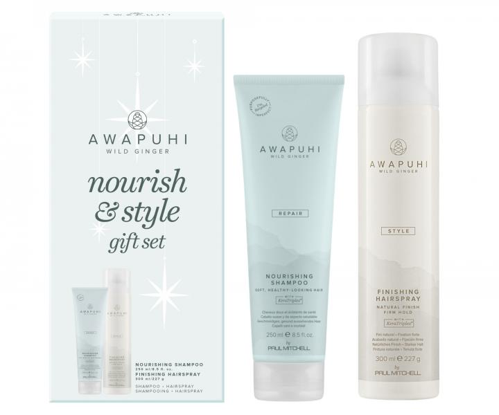 Darekov sada na regenerciu a fixciu vlasov Paul Mitchell Awapuhi Wild Ginger Nourish & Style Gift Set