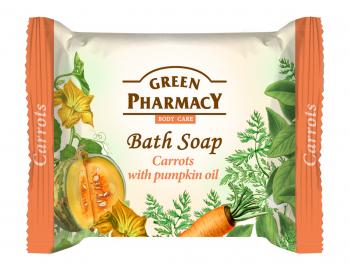 Toaletn mydlo na ruky s tekvicovm olejom Green Pharmacy Carrots - 100 g