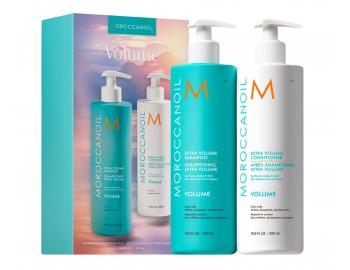 Darekov sada pre objem jemnch vlasov Moroccanoil Volume Duo - 2 x 500 ml