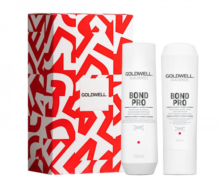 Darekov sada na posilnenie slabch a krehkch vlasov Goldwell Dualsenses Bond Pro