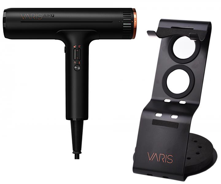 Profesionlny fn na vlasy Varis AirQ Hair Dryer - 1800 W, ierny