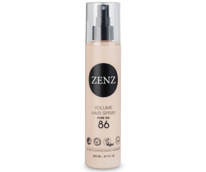 Lak na objem vlasov so strednou fixciou Zenz Volume Hair Spray Pure No. 86 - 200 ml