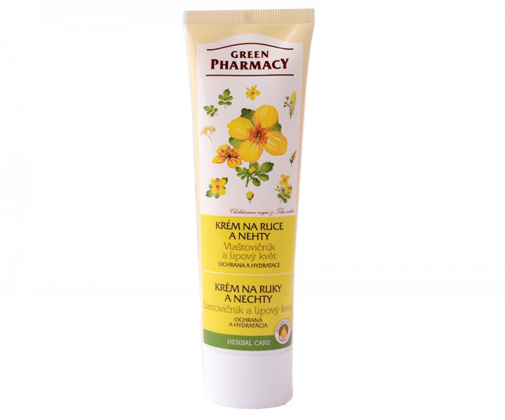 Krm na ruky a nechty s lastovinkom Green Pharmacy Hand And Nail Cream Celandine - 100 ml