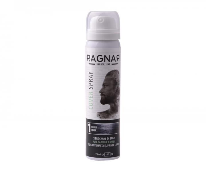 Sprej na zakrytie odrastov a edivch vlasov Ragnar Barber Line Cover Spray 75 ml - ierny
