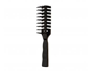 Kefa na vlasy Sibel Vented Brush Croc Black - ierna