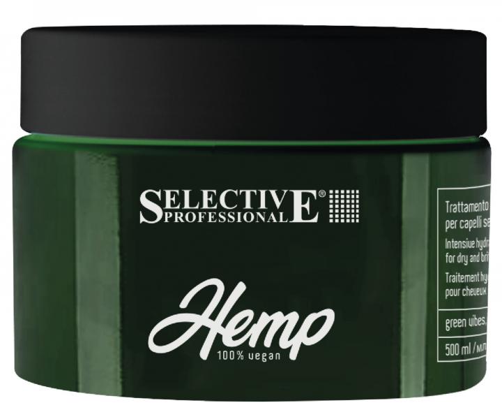 Regeneran glov maska Selective Professional Hemp Conditioning Jelly Treatment - 500 ml