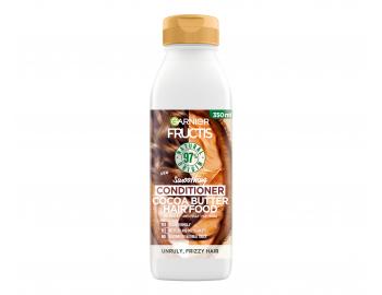 Rad pre uhladenie nepoddajnch a krepatch vlasov Garnier Fructis Hair Food Cocoa Butter - kondicionr - 350 ml