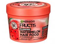 Maska pre jemn vlasy bez objemu Garnier Fructis Watermelon Hair Food 3 Usage Mask - 400 ml