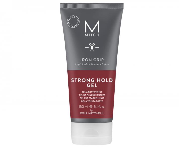 Gl na vlasy so silnou fixciou Paul Mitchell Mitch Iron Grip Strong Hold Gel - 150 ml