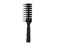 Kefa na vlasy Sibel Vented Brush Croc Black - ierna