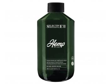 Rad pre regenerciu vlasov a vlasovej pokoky s konopnm olejom Selective Professional Hemp - ampn - 1000 ml