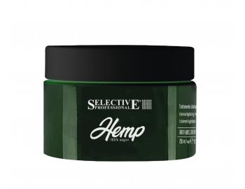 Rad pre regenerciu vlasov a vlasovej pokoky s konopnm olejom Selective Professional Hemp - maska - 250 ml