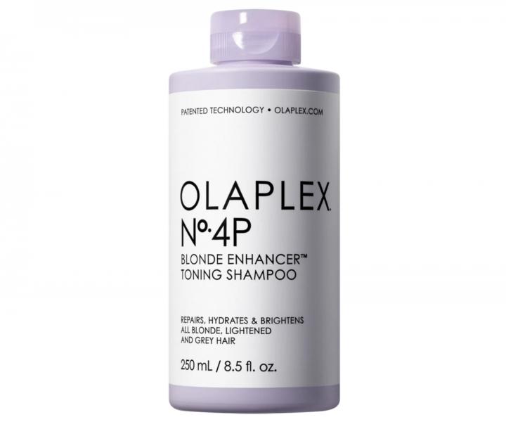 ampn na neutralizciu ltch tnov Olaplex No. 4P Blonde Enhancer Toning Shampoo - 250 ml