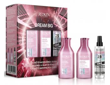 Darekov sada pre okamit objem a nadvihnutie jemnch vlasov Redken Volume Injection Dream Big