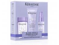 Darekov cestovn sada pre blond vlasy Krastase Blond Absolu Essentials Set For Blonde Hair