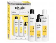 Sada pre mierne rednce prrodn vlasy Nioxin System 1 Trial Kit No. 1