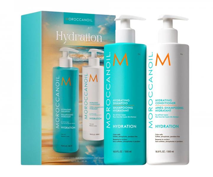 Darekov sada na hydratciu suchch vlasov Moroccanoil Hydration Duo - 2 x 500 ml